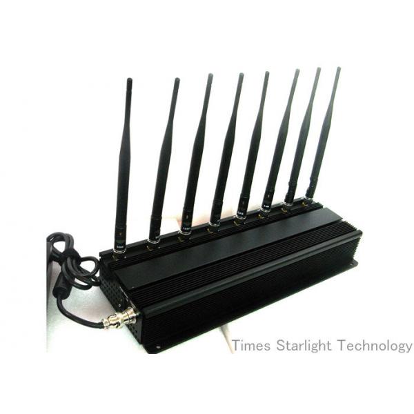 Quality 8 Antennas 4G GPS Cell Phone Signal Jammer for sale