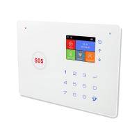 China 5V2A Touch Screen House Alarm 120dB Security Alarm System Wireless Gsm Alarm factory