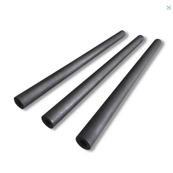 Quality ISO9001 Solid Graphite Rod Carbon Round Bar High Temperature Resistance for sale