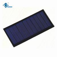 China 5.5V New Style Portable Epoxy Resin Solar Panel ZW-7938 Custom Shaped Solar Panels 0.34W factory