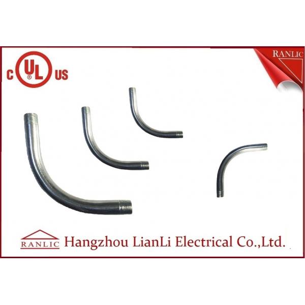 Quality UL Listed Rigid Conduit Fittings Steel 4 inch Nipple Threaded Both End for sale
