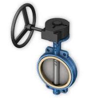 Quality 1" Stainless Steel Wafer Butterfly Valve Flange Type 150LB for sale
