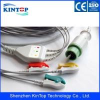 China Patient minitor ecg cable, Compatible SPACELABS 90369 Ultraview ECG Cable,17Pin one-piece series ECG patient cable factory