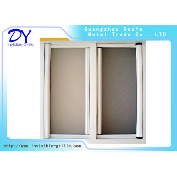 Quality Retractable Roll Up Insect Screen Door With Mosquito Net for sale