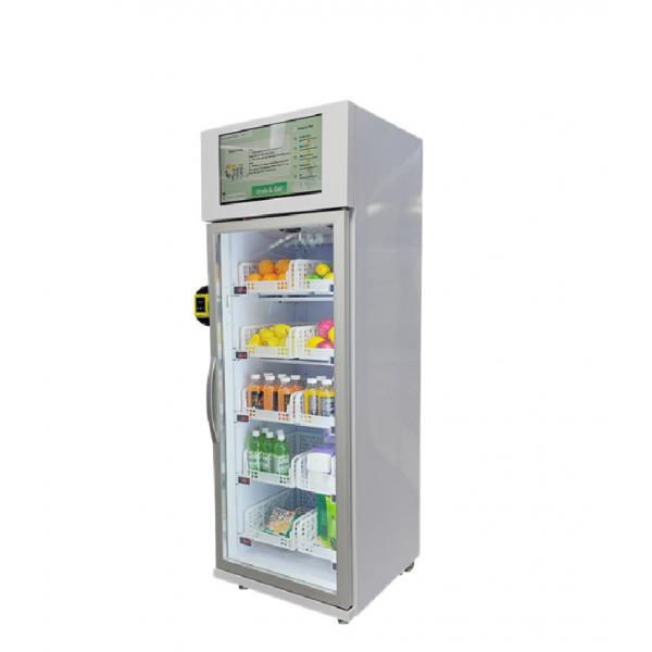 Quality Smart Fridge Sandwich Salad Fresh Food Vending Machine 607 Capacity for sale