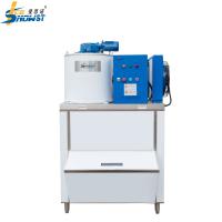 china OEM Industrial Freshwater Flake Ice Machine With Ice Bin