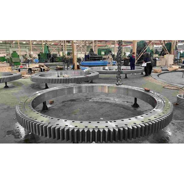 Quality Ball Roller Combination Large Size Slewing Ring Bearing Turntable For Deck Crane, Wind Power for sale