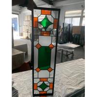 China Colored Door Glass Inserts For Sightlight Door And Transom for sale