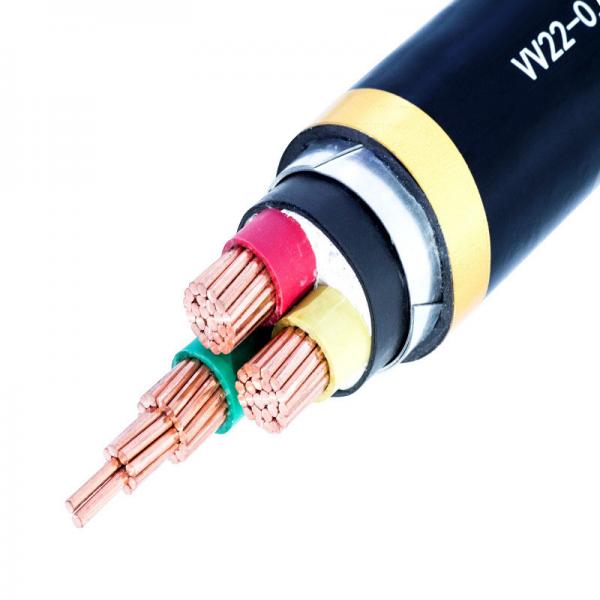 Quality Multicore 0.08-7.5mm Steel Tape Armoured Power Cable PVC Insulated Sheathed for sale
