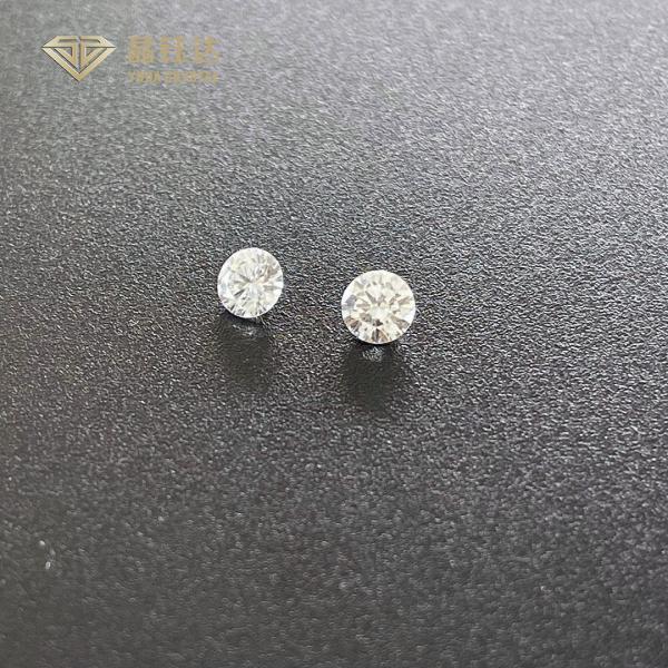 Quality 2.7mm To 3.2mm CVD Loose Lab Grown Diamonds 8 Pointer To 12 Pointer VS D E F Color for sale