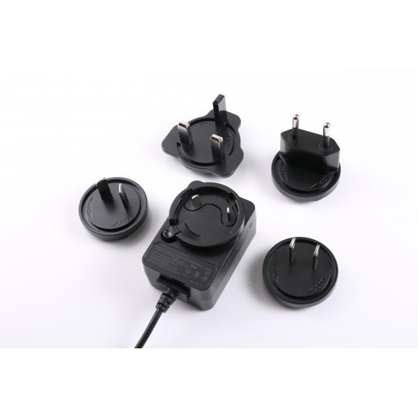 Quality 5V 2A 6V 2A 12V 1A 12W Interchangeable Plug Power Adapter AU EU US UK Multi Plugs for sale