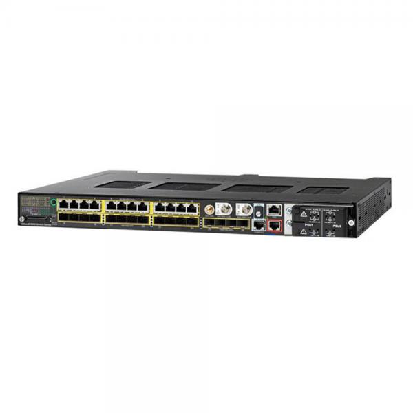 Quality IE-5000-16S12P Gigabit Network Switch 56Gbps QoS POE Industrial Ethernet Switch for sale