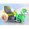 China Three - Wheeled Kids Arcade Machine , Animal Shape Ride Puppy Rickshaw For Amusement Park factory