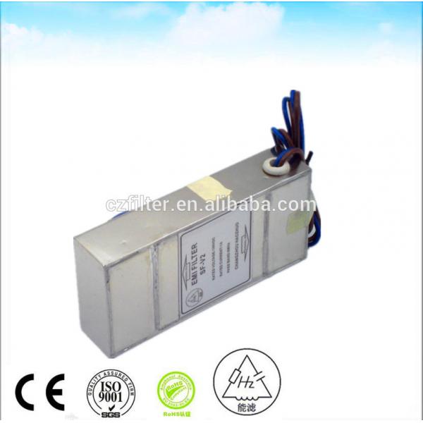 Quality 2 Lines Singlephase 120 250v Ac Emi Filter 1a Video Power Line Noise Filter for sale