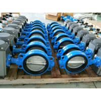 China Pneumatic Wafer Butterfly Valves  Pneumatic Rotary Actuator Control Valves for sale