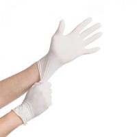 China 12X24CM Disposable Medical Latex Gloves factory