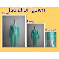 China Hospital Disposable Medical Gowns SMS PP Material With Round Neck for sale