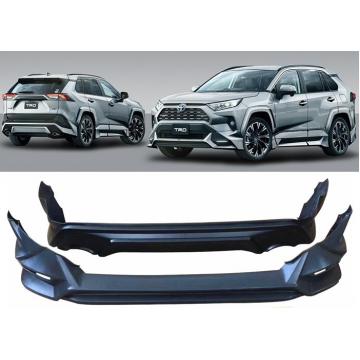 Quality TRD Style Body Kits Front and Rear Bumper Covers for Toyota Rav4 2019 2020 for sale