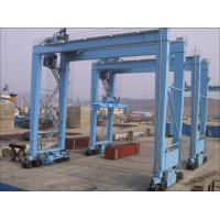 China 20 Ton RTG Rubber Tyred Container Gantry Crane Double Girder For Port factory