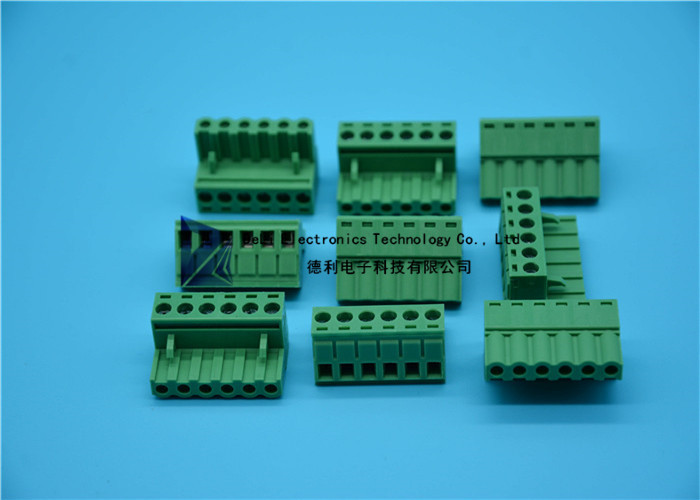 China CTB9200 6 Positions Screw Wire PCB Connector 320V 12A Pitch 5mm factory