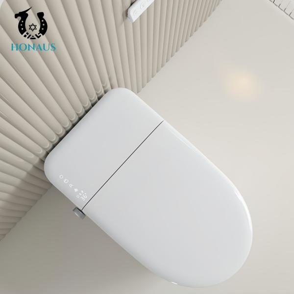 Quality Modern Smart Intelligent Toilet Bowl Premium Ceramic S Trap 300mm Multi Function for sale