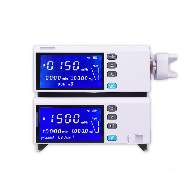 China 110V/220V Electric Infusion Pump Battery Backup 8 Hours With Pressure Range 0-400Kpa factory