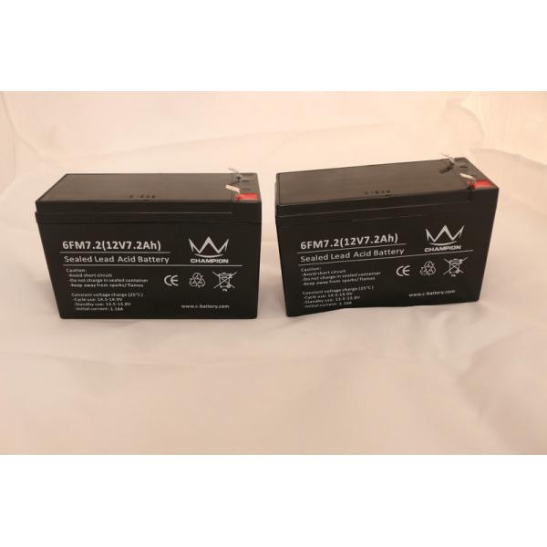 Quality UPS Rechargeable Sealed Lead Acid Battery With F1/F2 Terminal for sale