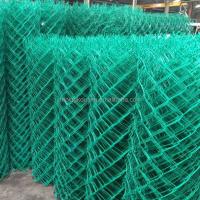 China Customized Cyclone Wire Fence Diamond Wire Mesh Netting Panel Galvanized Industry Chain Link Fence for sale