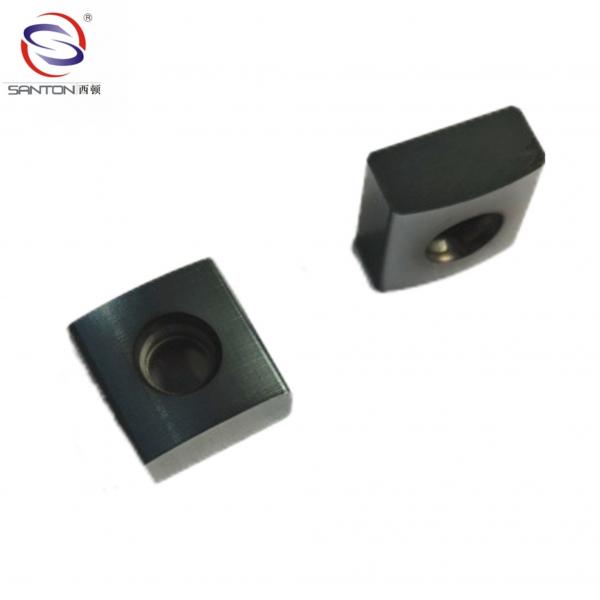 Quality 14.6 G/Cm3 Carbide Milling Inserts K40 Custom Carbide Inserts For Stainless Steel for sale