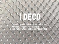 China Aluminium Fireplace Screens, Metal Coil Curtain Drapery, Coiled Wire Mesh Draperies, Shower Dividers factory