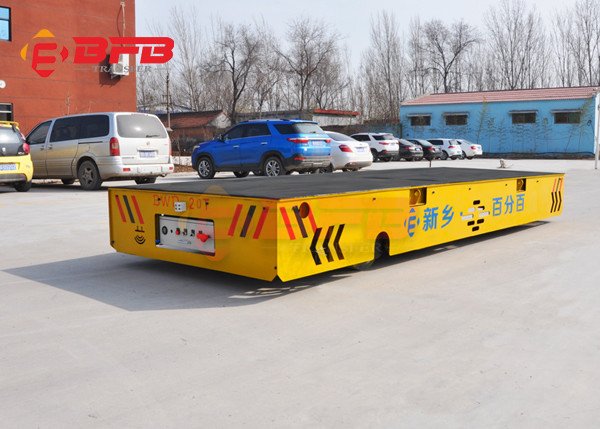 Quality Q235 Agv Intelligent 15t Trackless Flatbed Trolley for sale