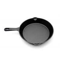 Quality Round Cast Iron Non Stick Frying Pan 8-10 Inches For High Heat Cooking for sale