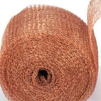 Quality Strong Copper Knitted Wire Mesh 100mm 127mm Pest Control Mesh for sale