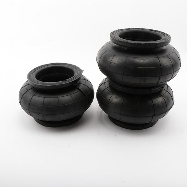 Quality Triple Convoluted Rubber Air Spring HF100/166-2 GUOMAT Shock Air Suspension for sale