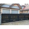 China Ornamental Cast Iron Fence Climate Resistance / Outdoor Spearhead Fence factory