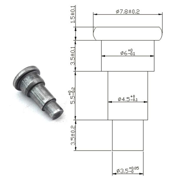 Quality Storage Rack Rivet Fastener For Shelving Crossbeams Connections for sale