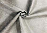 China Leather Effect 100% Polyester Felt Fabric Grey For Upholstery Projects Pillows factory