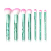 Quality Plastic Taklon Synthetic 7pcs Complete Makeup Brush Set for sale