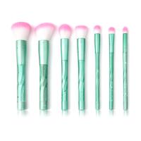 Quality Plastic Taklon Synthetic 7pcs Complete Makeup Brush Set for sale