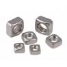 China Grade 4.8 Stainless Steel Square Nut M4 - M32 DIN557 Zinc Plate Surface factory
