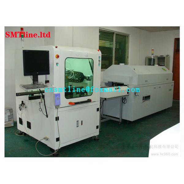 Quality CNSMT Triaxial Selective Conformal Coating Machine Dual System With UV Curing for sale
