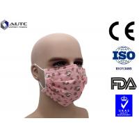 Quality Non Woven Cute Disposable Medical Mask With Funny Faces Printed 3 Ply for sale