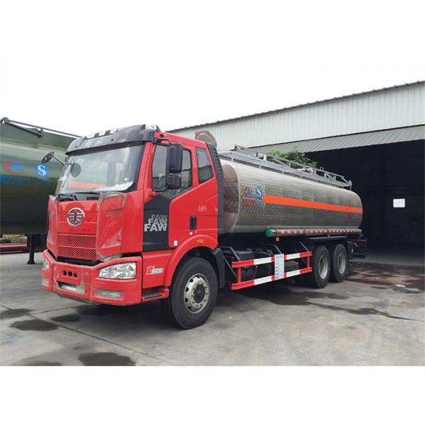 Quality FAW J6 6x4 Type 260hp~280hp 24000 Liter Fuel Tanker Truck With BF6M1013-28 Engine for sale