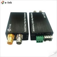 China SMF LC Fiber Connector Sdi To Optical Fiber Converter 20KM Tally and loop out factory