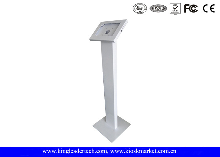 China Rugged Metal Ipad Kiosk Stand anti-theft For Samsung Galaxy 10.1 Tablet PC factory