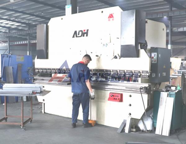 Bending machinery for produce the soundproof canopy of diesel generator
