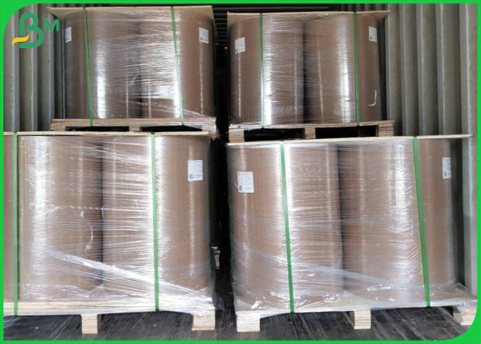 China Food Wrapped Paper Roll 100cm 120cm Width 80g 100g Bleached Kraft Paper Roll factory