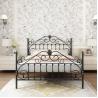 China Furniture Wrought Iron Bed Frames Queen Size , 14 Inch Bed Frame Queen factory