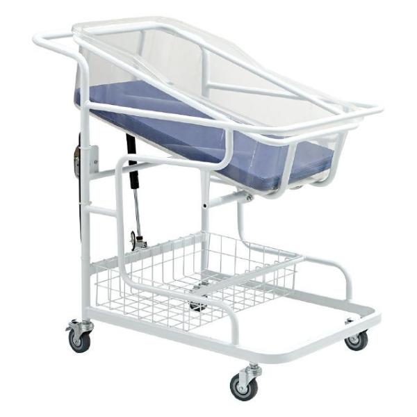 Quality Metal Medical Infants Hospital Baby Crib Bed for sale