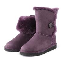 China Waterproof Sheepskin Winter Boots Faux Fur OEM factory